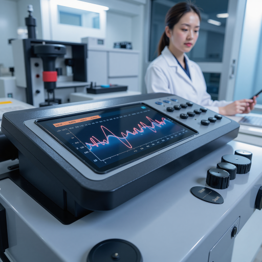 A&D艾安得产品展示，精密测量仪器，工业检测设备，白色包装，整齐摆放