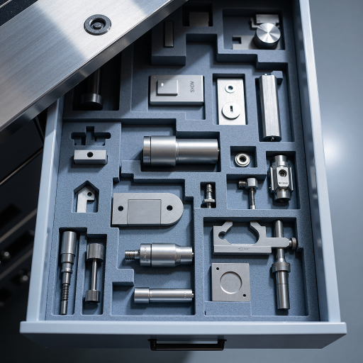 RRR产品展示，精密工具，工业制造用品，金属材质，整齐摆放