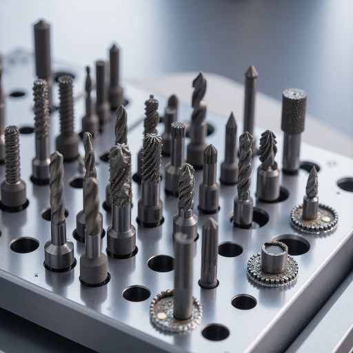 SHIMA产品展示，精密机械配件，工业制造用品，金属材质，整齐摆放