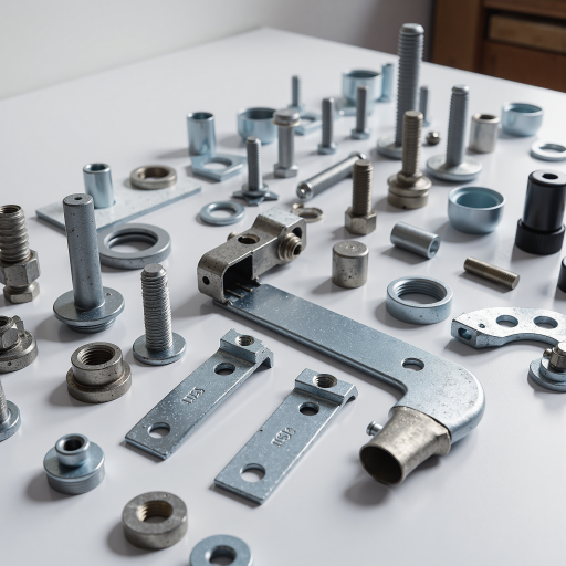 CKD喜开理产品展示，精密机械配件，工业制造用品，金属材质，整齐摆放